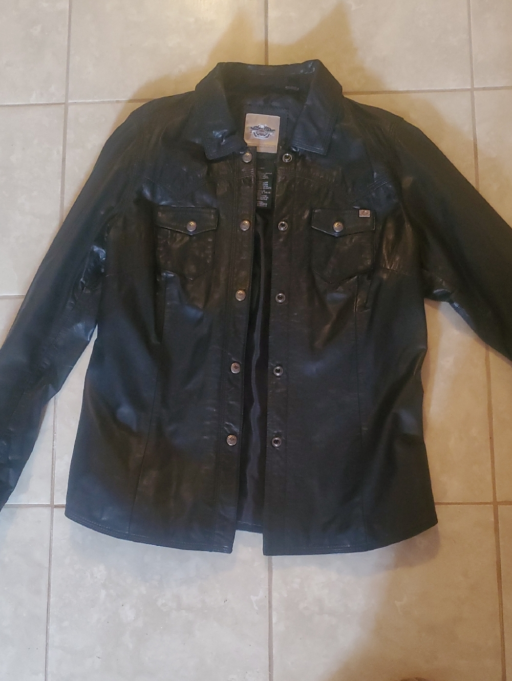 Harley-Davidson Black Leather Jacket